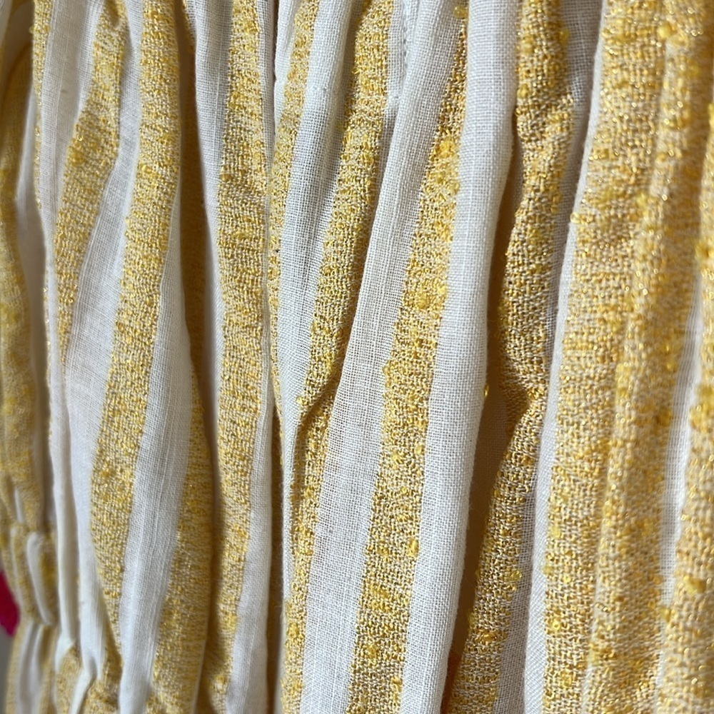 Sundress Alena striped Pom Pom high lo dress - Picture 9 of 14
